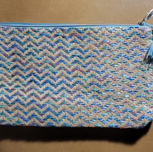 Lancome multicolored pouch